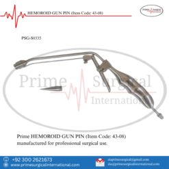 PRIME HEMOROID GUN PIN
