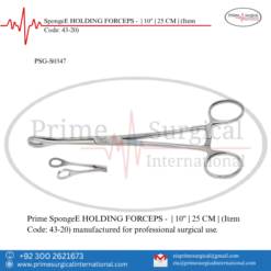 PRIME SpongeE HOLDING FORCEPS - | 10" | 25 CM |
