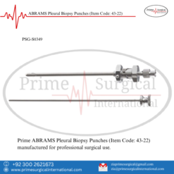 PRIME ABRAMS Pleural Biopsy Punches