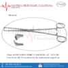 PRIME ALLIS TISSUE FORCEP ANGLED- | 8" | 20.3 CM |