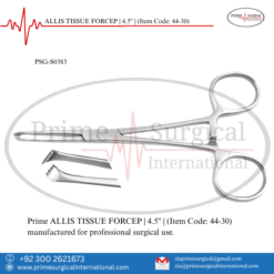 PRIME ALLIS TISSUE FORCEP | 4.5" |