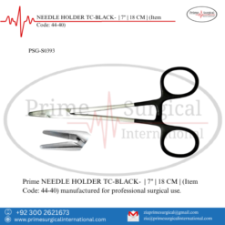 PRIME NEEDLE HOLDER TC-BLACK- | 7" | 18 CM |