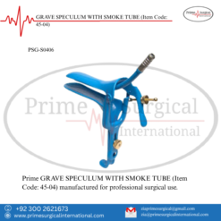 PRIME GRAVE SPECULUM WITH SMOKE TUBE