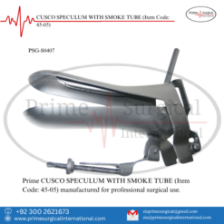 PRIME CUSCO SPECULUM WITH SMOKE TUBE