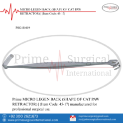PRIME CAT PAW RETRACTOR SINGLE ENDED - FOR LNH / KILNER