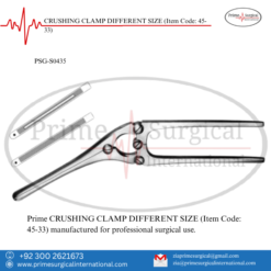 PRIME CRUSHING CLAMP DIFFERENT SIZE