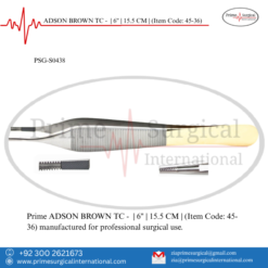 PRIME ADSON BROWN TC - | 6" | 15.5 CM |