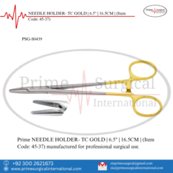 PRIME NEEDLE HOLDER- TC GOLD | 6.5" | 16.5CM |