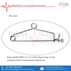 PRIME MAYO PIN | 6" | 15.5 CM |