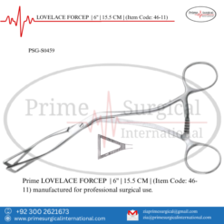 PRIME LOVELACE FORCEP | 6" | 15.5 CM |