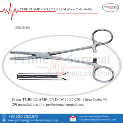 PRIME TUBE CLAMP- CVD | 6" | 15.5 CM |