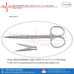 PRIME IRIS SCISSOR | STR | NON TC | 4.5" | 11.5 CM |