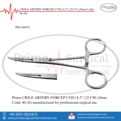 PRIME CRILE ARTERY FORCEP CVD | 8.5" | 22 CV |