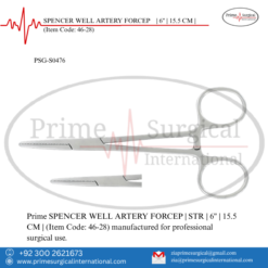 PRIME SPENCER WELL ARTERY FORCEP | 6" | 15.5 CM |