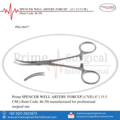 PRIME SPENCER WELL ARTERY FORCEP | 6" | 15.5 CM |