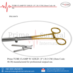 PRIME TUBE CLAMP TC GOLD | 8" | 20.3 CM |