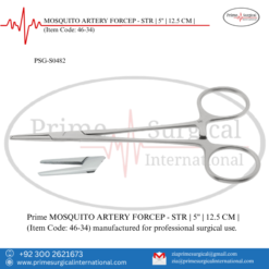 PRIME MOSQUITO ARTERY FORCEP - STR | 5" | 12.5 CM |
