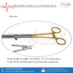 PRIME TUBE CLAMP- TC GOLD | 6" | 15.5 CM |