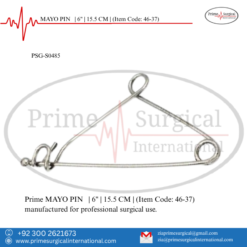PRIME MAYO PIN | 6" | 15.5 CM |