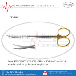 PRIME TENOTMY SCISSOR -STR-- 4.5"