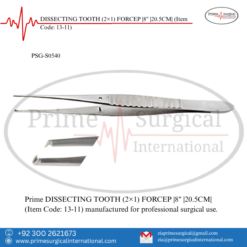 PRIME DISSECTING TOOTH FORCEP |8" |20.5CM|
