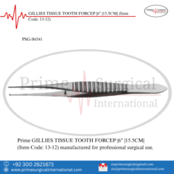 PRIME GILLIES TISSUE TOOTH FORCEP |6" |15.5CM|
