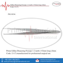 PRIME Gillies Dissecting Forceps 1-2 teeth | 152mm long |