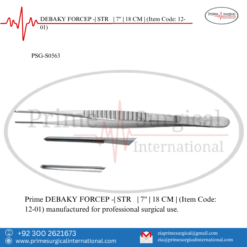PRIME DEBAKY FORCEP -| STR | 7" | 18 CM |
