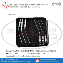 PRIME FRAZIER SUCTION BOX - INCLUDE ALL TYPES OF SUCTIONS. | 7" | 18 CM |