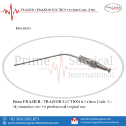 PRIME FRAZIER / FRAZIOR SUCTION # 6