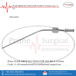 PRIME TEAR DROP SUCTION FOR NURO # 10