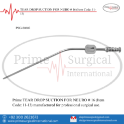 PRIME TEAR DROP SUCTION FOR NURO # 16