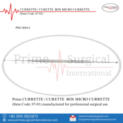 PRIME CURRETTE / CURETTE BOX MICRO CURRETTE MADE FOR LNH SPECIAL