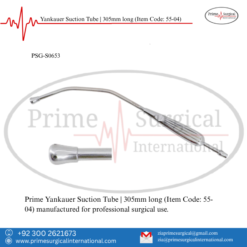 PRIME Yankauer Suction Tube | 305mm long