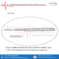 PRIME UNBREAKABLE BUCKLEY BONE CHISEL