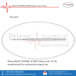 PRIME DEAN TONSIL KNIFE