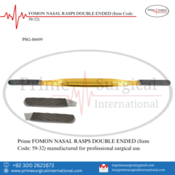 PRIME FOMON NASAL RASPS DOUBLE ENDED
