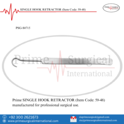 PRIME SINGLE HOOK RETRACTOR