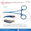 PRIME MOSQUITO FORCEP CVD TITNIUM |5" |13 CM|
