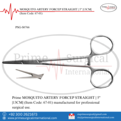 PRIME MOSQUITO ARTERY FORCEP STRAIGHT | 5" |13CM|