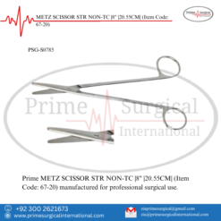 PRIME METZ SCISSOR STR NON-TC |8" |20.55CM|