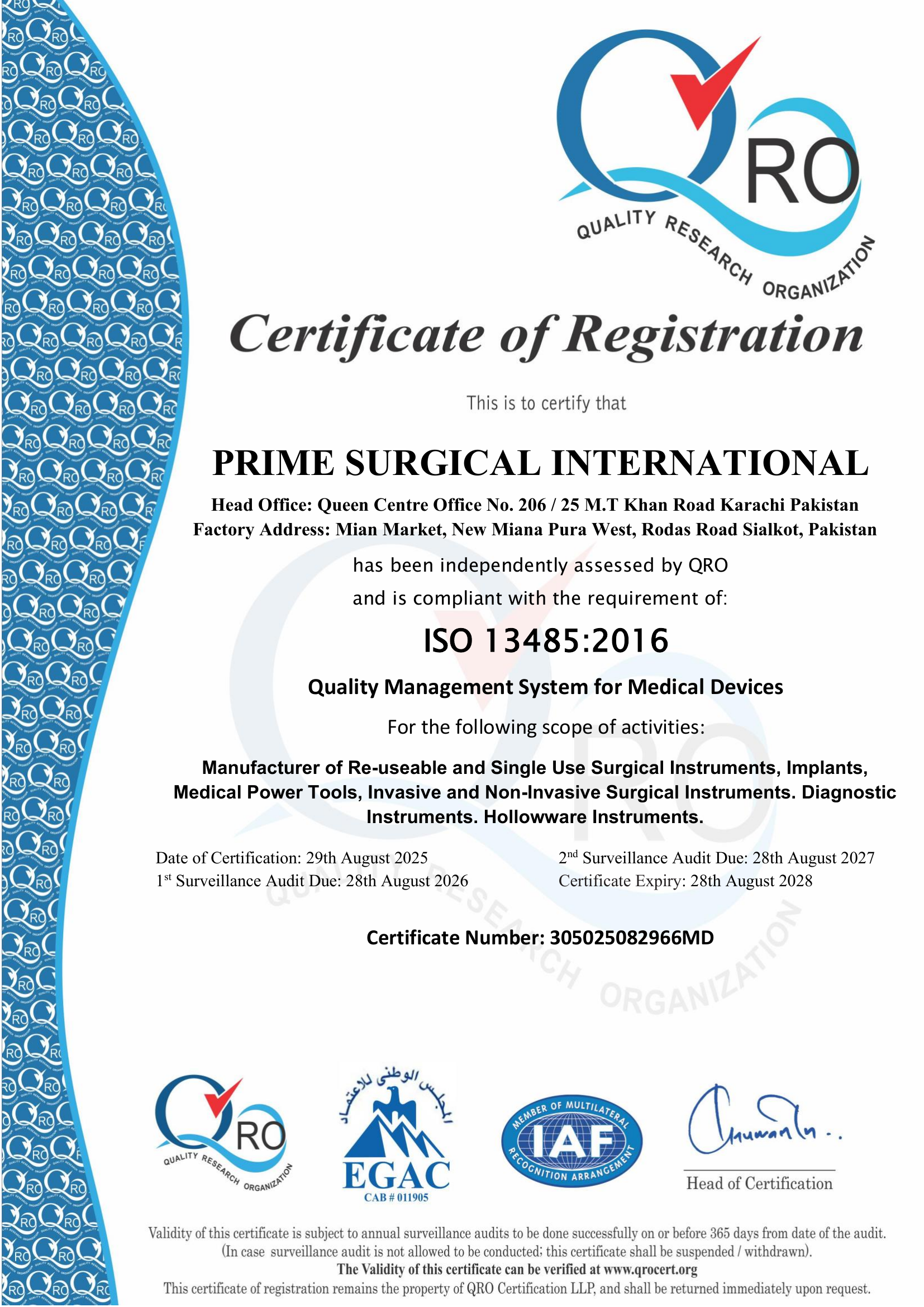 ISO 13485:2016
