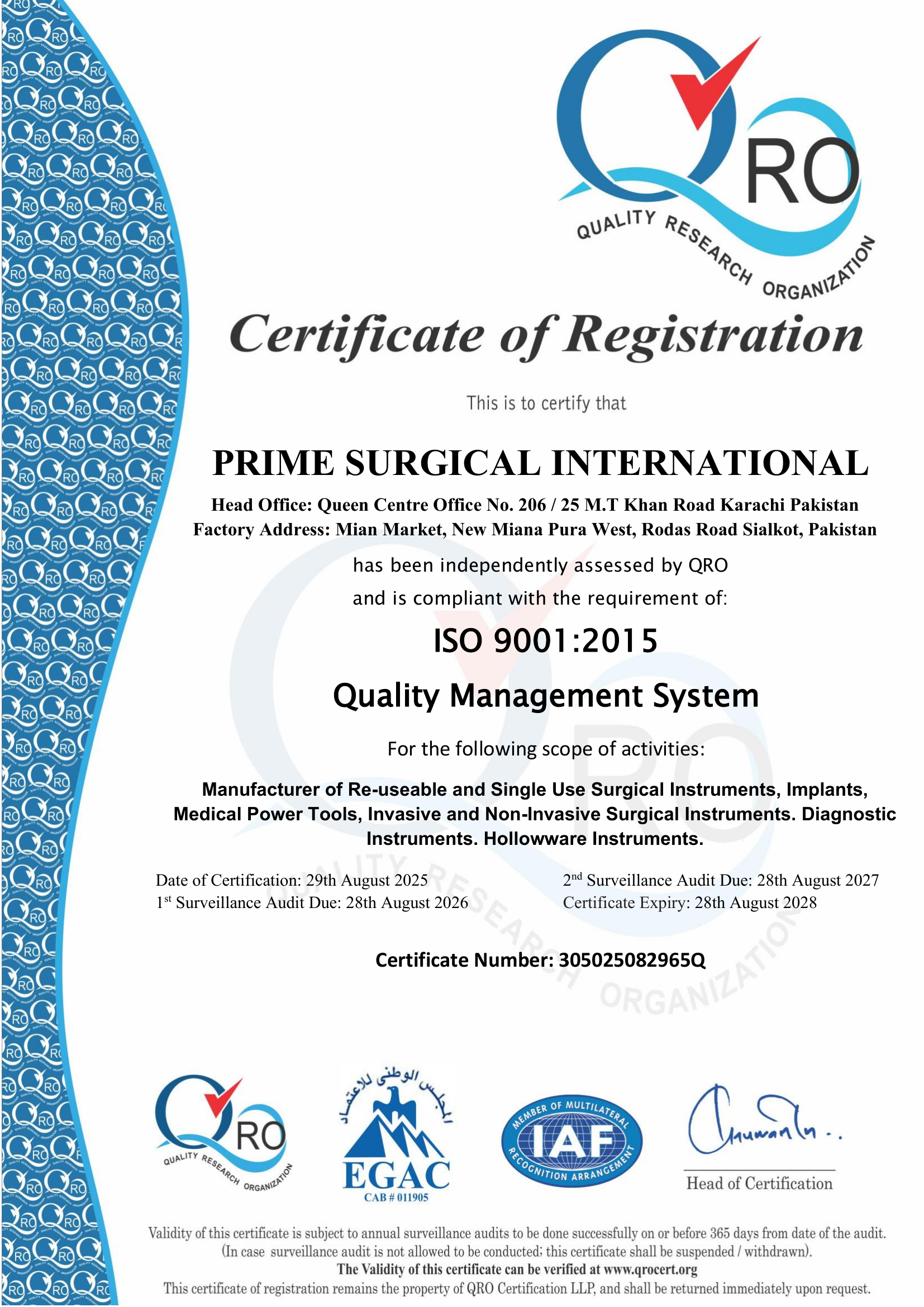 ISO 9001:2015